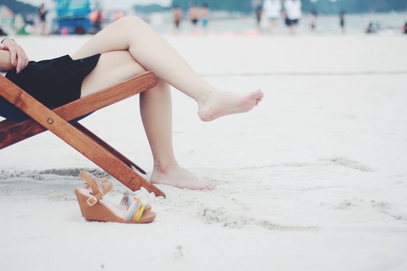 Beach exercise